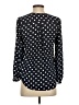 J.Crew 100% Polyester Polka Dots Black Long Sleeve Blouse Size XXS - photo 2