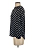 J.Crew 100% Polyester Polka Dots Black Long Sleeve Blouse Size XXS - photo 5