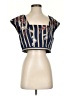BCBGMAXAZRIA Blue Sleeveless Blouse Size no size - photo 1