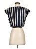 BCBGMAXAZRIA Blue Sleeveless Blouse Size no size - photo 2