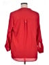Fervour 100% Polyester Red 3/4 Sleeve Blouse Size 1X - photo 2