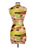 PrettyLittleThing Graphic Brown Cocktail Dress Size 6 - photo 2