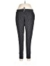 Topshop Chevron-herringbone Gray Casual Pants Size 10 - photo 1