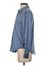 Maison d' Amelie Blue Long Sleeve Blouse Size XS - photo 5
