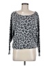 Grayson Threads Animal Print Gray Pullover Sweater Size M - photo 1