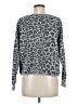 Grayson Threads Animal Print Gray Pullover Sweater Size M - photo 2