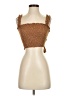 Cool Change 100% Rayon Brown Sleeveless Blouse Size S - photo 1