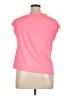 Assorted Brands Pink Short Sleeve Top Size XL - photo 2