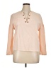Unbranded 100% Viscose Pink Long Sleeve Blouse Size XL - photo 1
