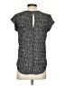 metaphor 100% Polyester Black Short Sleeve Blouse Size S - photo 2