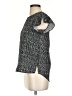 metaphor 100% Polyester Black Short Sleeve Blouse Size S - photo 5