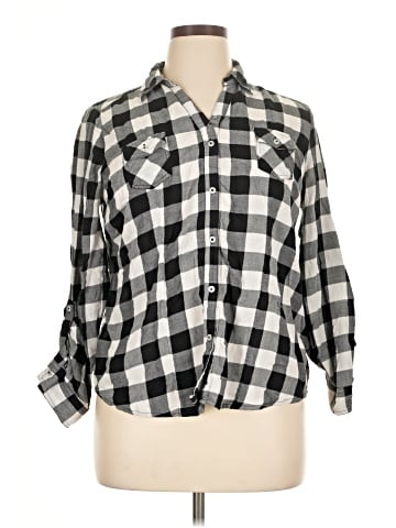 Cato Long Sleeve Button-Down Shirt (view 1)