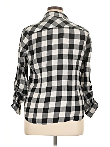Cato Long Sleeve Button-Down Shirt (view 2)