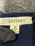 Alythea 100% Rayon Solid Blue Romper Size M - photo 4