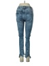 Express Hearts Blue Jeans Size 00 - photo 2