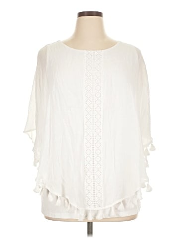 I.N. Studio 3/4 Sleeve Blouse (view 1)