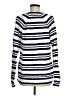 Gap 100% Cotton Stripes White Pullover Sweater Size M - photo 2