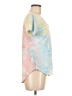 Bobbie Brooks Tie-dye White Short Sleeve Top Size M - photo 4