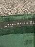 Zara 100% Polyester Green Casual Skirt Size L - photo 3