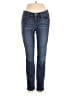Paige Chevron-herringbone Blue Jeans Size 25 waist - photo 1