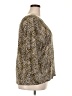 Evie Animal Print Gold Pullover Sweater Size 3X - photo 4