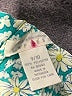 Express 100% Polyester Paisley Teal Green Casual Dress Size M - photo 4