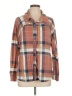 BKE Plaid Brown Long Sleeve Blouse Size M - photo 1