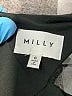 Milly Solid Black Cocktail Dress Size 0 - photo 6