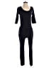JAQUELINE de YONG Solid Black Jumpsuit Size S - photo 1