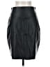 Express 100% Polyurethane Black Faux Leather Skirt Size 2 - photo 1