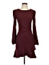 Assorted Brands Burgundy Cocktail Dress Size S - photo 1