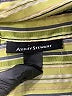 Ashley Stewart Stripes Green Short Sleeve Blouse Size XXL (estimated) - photo 4