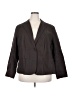 Talbots 100% Cotton Brown Blazer Size 20 - photo 1