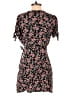 Ann Taylor LOFT 100% Rayon Floral Black Romper Size 6 - photo 2
