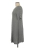 Alya Stripes Gray Casual Dress Size M - photo 5
