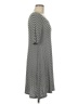 Alya Stripes Gray Casual Dress Size M - photo 4