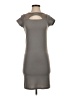 Jonathan Martin Solid Gray Casual Dress Size S - photo 1