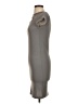 Jonathan Martin Solid Gray Casual Dress Size S - photo 5