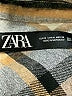 Zara Plaid Gray Coat Size M - photo 6