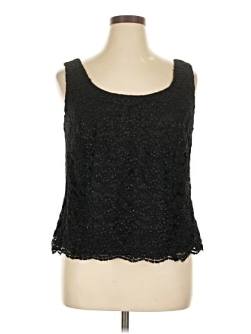 Sandra Darren Sleeveless Blouse (view 1)