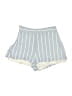 Shein Stripes Blue Shorts Size S - photo 1
