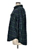 Gap 100% Cotton Plaid Green Long Sleeve Button-Down Shirt Size XL - photo 5