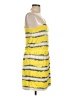 Gianni Bini Tie-dye Yellow Casual Dress Size L - photo 4