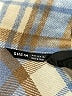 Shein 100% Polyester Plaid Blue Coat Size 4 - photo 6