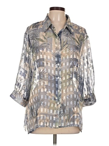 BonWorth 3/4 Sleeve Blouse (view 1)