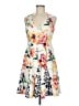 Vince Camuto Tropical White Cocktail Dress Size 6 - photo 1