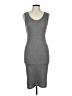 krush Solid Gray Casual Dress Size L - photo 1