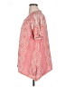 Catherines Pink Short Sleeve Blouse Size 0X (14-16W) - photo 5