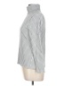 Lands' End Houndstooth Silver Long Sleeve Blouse Size 10 - 12 - photo 5