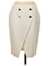 Zara Basic Ivory Brown Formal Skirt Size L - photo 1